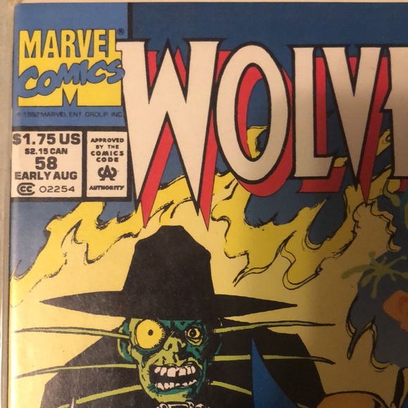 VTG rare Marvel Wolverine 1992 comic book - Picture 2 of 4